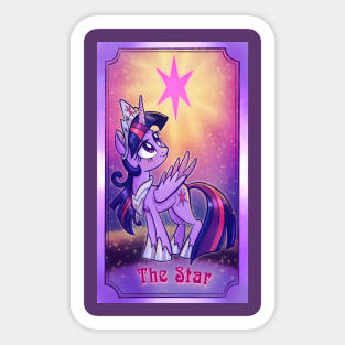 Twilight Sparkle Tarot Sticker